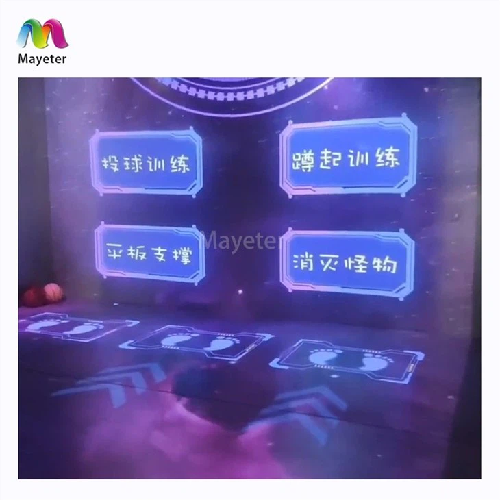 Interactive Game Wall Ground Motion Sensor Projector