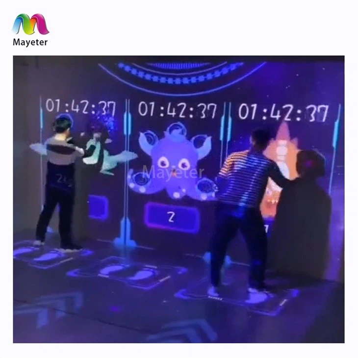 Interactive Game Wall Ground Motion Sensor Projector