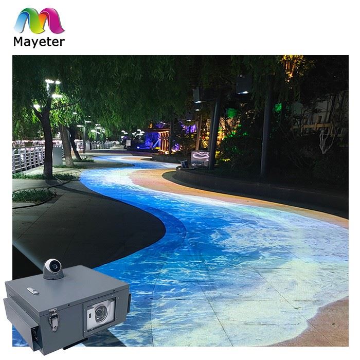 Outdoor Screen Outdoor Advertising Projector Ground Projection